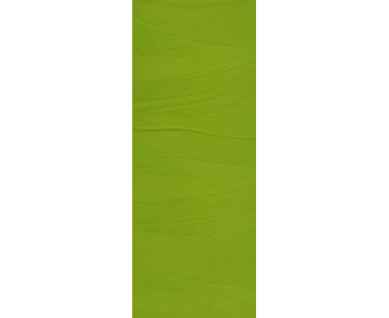 Армированная нитка 28/2 2500м №201. салатовый неон, изображение 2 в Ананьеве
